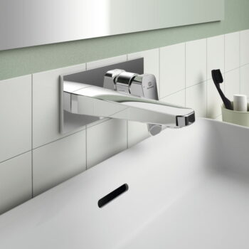 Umývadlová podomietková batéria v lesklo striebornej farbe Ceraplan – Ideal Standard - Image 2