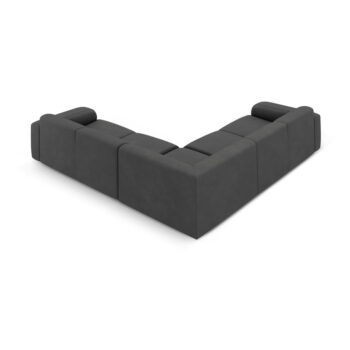 Tmavosivá rohová pohovka (variabilná/do L) Molino – Micadoni Home - Image 3