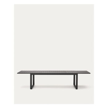 Kovový záhradný jedálenský stôl 100.5x220 cm Galdana – Kave Home - Image 9