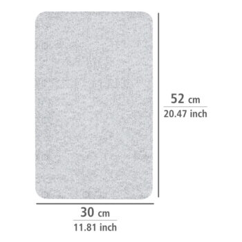 Kryty na sporák z tvrdeného skla v súprave 2 ks 52x30 cm Transparent - Allstar – Obrázok 3