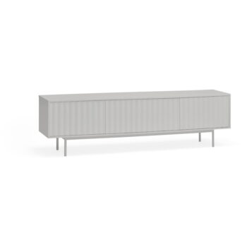 Sivý TV stolík 180x52 cm Sierra – Teulat - Image 2