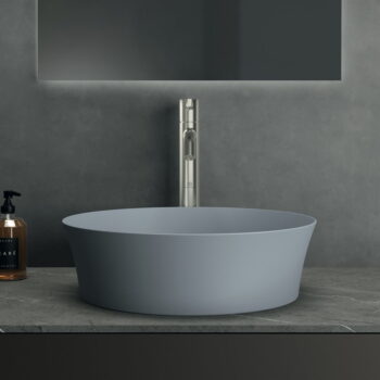 Svetlomodré keramické okrúhle umývadlo ø 40 cm Ipalyss – Ideal Standard - Image 6