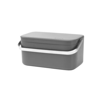 Tmavosivá nádoba na kompostovateľný odpad 1,8 l SinkSide – Brabantia – Obrázok 2