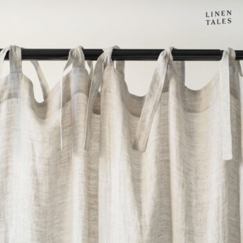 Krémová záclona 130x330 cm Daytime - Linen Tales - Image 2
