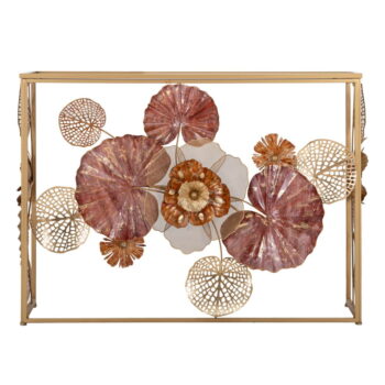 Oranžový konzolový stolík 41.5x114 cm Glam Redy – Mauro Ferretti – Obrázok 5