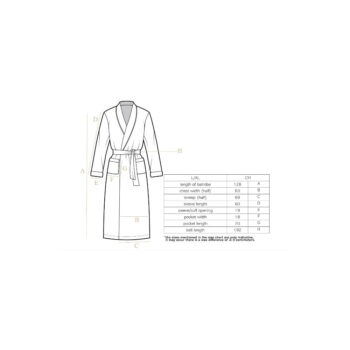Svetlozelený mikroplyšový župan veľkosť L/XL Cosy – Tiseco Home Studio - Image 2