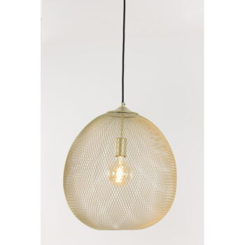 Závesné svietidlo v zlatej farbe s kovovým tienidlom ø 40 cm Moroc – Light & Living - Image 4