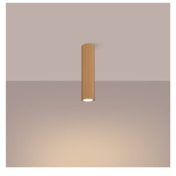 Stropné svietidlo v zlatej farbe Gleam – Nice Lamps - Image 3