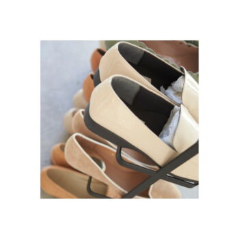 Čierny kovový stojan na topánky Tower Shoe Rack – YAMAZAKI – Obrázok 6