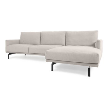 Béžová rohová pohovka Kave Home Galene, pravý roh, 254 cm - Image 3