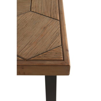 Jedálenský stôl s doskou v dekore jaseňového dreva Geese Honeycomb, 178 x 90 cm - Image 5