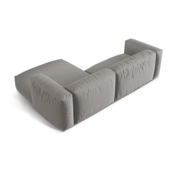 Svetlosivá modulárna rohová pohovka (pravý roh) Martina – Micadoni Home - Image 4