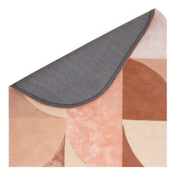 Ružový vlnený koberec 200x300 cm Earth – Asiatic Carpets - Image 6