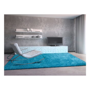 Modrý koberec Universal Aqua, 100 × 150 cm - Image 2