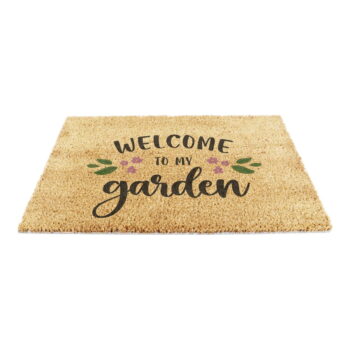 Rohožka z kokosového vlákna 40x60 cm Welcome to My Garden – Artsy Doormats – Obrázok 4