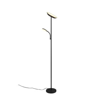 Čierna LED stojacia lampa (výška 178 cm) Specter – Trio - Image 2