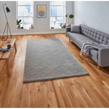 Sivý vlnený koberec Think Rugs Kasbah, 150 x 230 cm – Obrázok 8