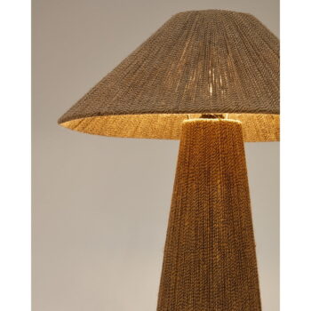 Svetlohnedá stolová lampa s tienidlom z juty (výška 46 cm) Renee – Kave Home – Obrázok 2