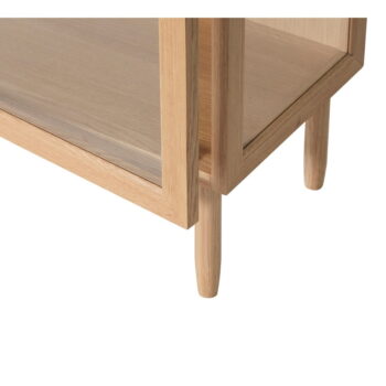 Vitrína z dubového dreva 60x130 cm Kaiser - Hübsch – Obrázok 7