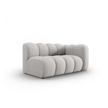 Svetlosivý modul pohovky (pravý roh) Lupine – Micadoni Home - Image 2