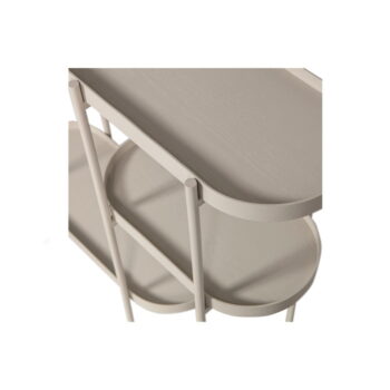 Kovový odkladací stolík 28x90 cm Noan – WOOOD - Image 3