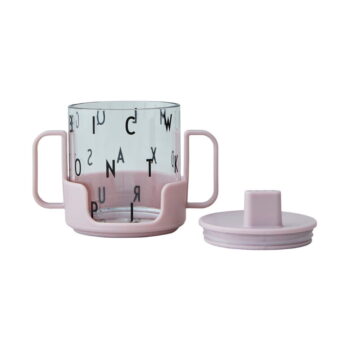 Levanduľovofialový detský hrnček Design Letters Grow With Your Cup - Image 2