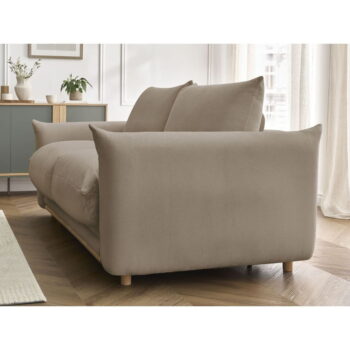 Béžová rozkladacia pohovka 214 cm Ernest – Bobochic Paris - Image 3