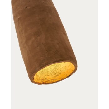 Hnedé závesné svietidlo ø 12 cm Madsen – Kave Home - Image 2