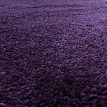 Tmavofialový behúň 80x250 cm Fluffy – Ayyildiz Carpets - Image 3