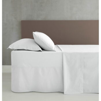 Biely perkálový poťah na rám postele 135x190 cm Easy Iron Percale – Catherine Lansfield - Image 2