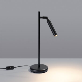 Čierna stolová lampa (výška  43 cm) Fideus – Nice Lamps – Obrázok 4