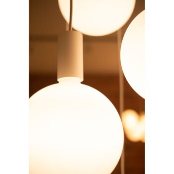 Teplá LED stmievateľná žiarovka E27, 8 W Sphere – tala - Image 4