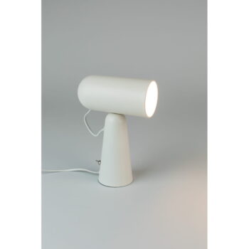 Biela stolová lampa White Label Vesper - Image 3