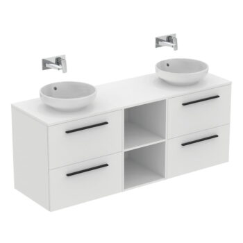 Doska pod umývadlo v dekore duba v prírodnej farbe 160x51 cm i.Life B – Ideal Standard - Image 4