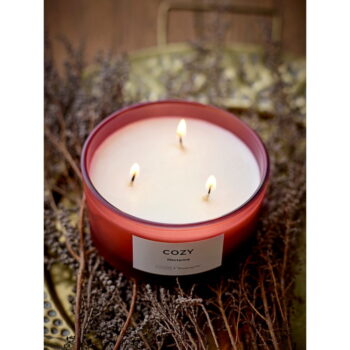 Vonná  sviečka doba horenia 25 h Cozy Nectarine – ILLUME x Bloomingville – Obrázok 3