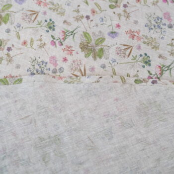 Ľanový obrus ø 150 cm Botany 2 Lightweight – Linen Tales - Image 3