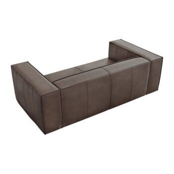 Hnedá kožená pohovka 212 cm Madame - Windsor & Co Sofas - Image 4