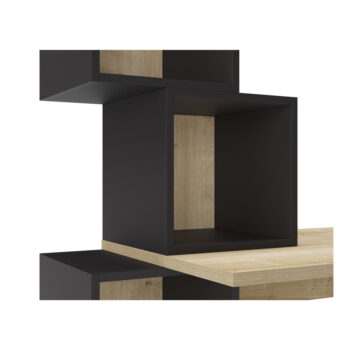 Pracovný stôl v dekore duba 60x154 cm Cubik – Marckeric – Obrázok 5