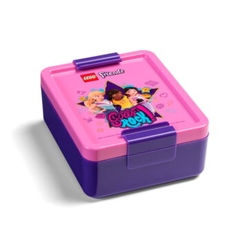 Set fľaše na vodu a boxu na desiatu LEGO® Friends Girls Rock - Image 4