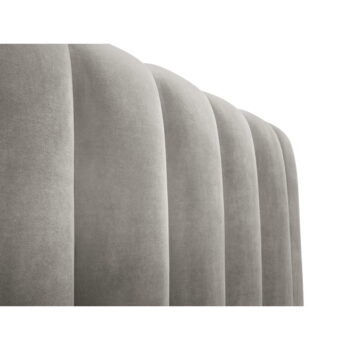 Svetlosivá čalúnená dvojlôžková posteľ s úložným priestorom s roštom 180x200 cm Kelp – Micadoni Home - Image 6