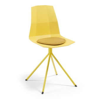 Žltý sedák Kave Home Stick – Obrázok 2