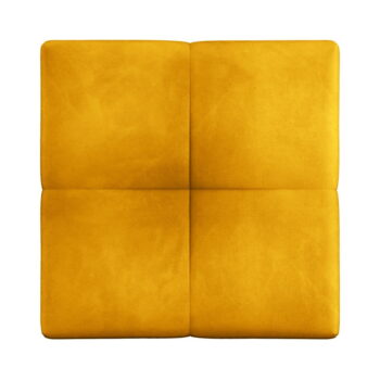 Žltý zamatový modul pohovky Rome Velvet - Cosmopolitan Design - Image 3