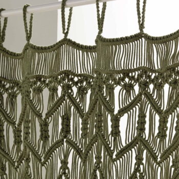 Kaki záves do dverí 90x200 cm Macarena – douceur d'intérieur - Image 2
