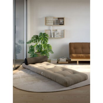 Sivobéžový futónový matrac 70x200 cm Wrap Beige/Dark Grey – Karup Design - Image 9