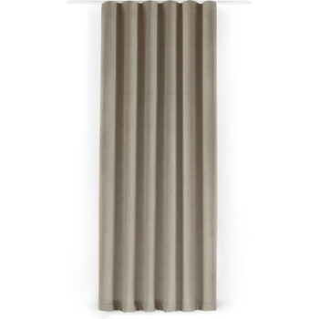 Béžový zamatový dimout záves 140x250 cm Velto – Filumi – Obrázok 11