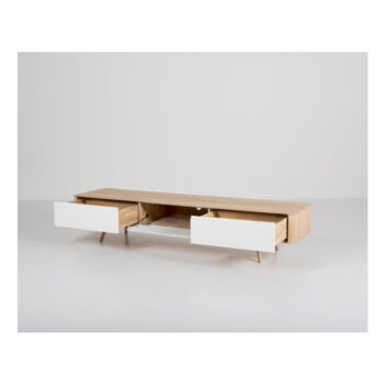 Televízny stolík z dubového dreva Gazzda Ena, 225 × 42 × 45 cm - Image 10