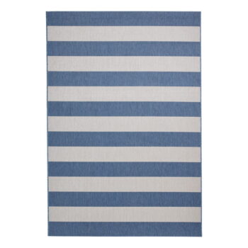 Béžovo-modrý vonkajší koberec 170x120 cm Santa Monica - Think Rugs