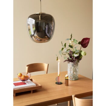 Sklenené ručne vyrobené vázy v súprave 2 ks (výška 37 cm) Libra – Hübsch – Obrázok 4