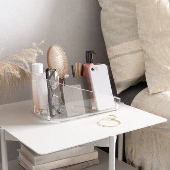 Priehľadný kúpeľňový organizér Glam – Umbra - Image 2