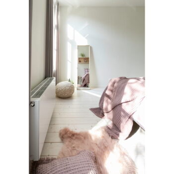 Modrý bavlnený dekoratívny vankúš Tiseco Home Studio Waffle, 45 x 45 cm - Image 5